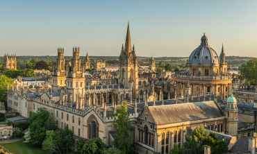Photograph of Oxford University skyline